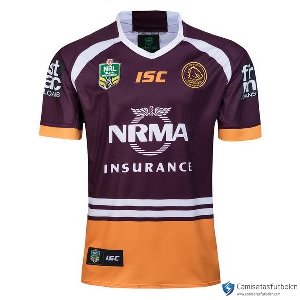Camiseta Brisbane Broncos Primera equipo 2018 Purpura